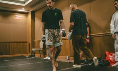 Marlon Chito Vera entrenando para la pelea con Charles Jourdain en la UFC 331. Foto Marlon Vera