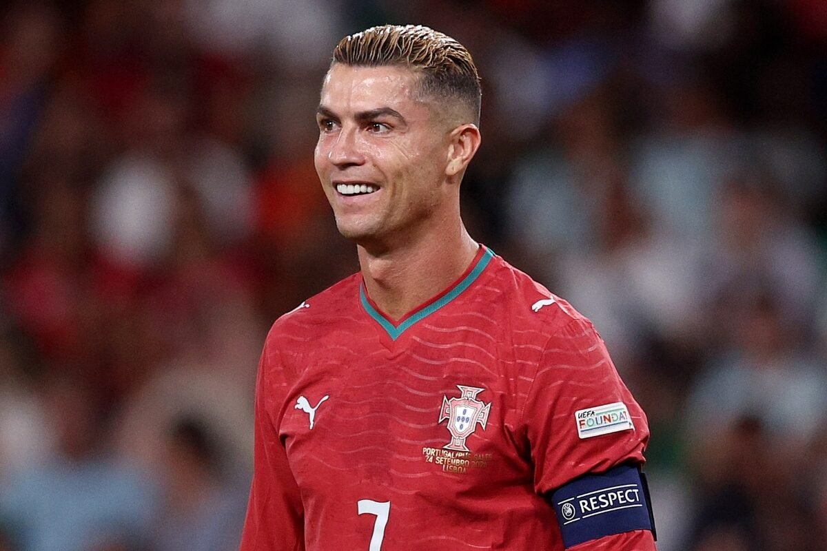 Cristiano Ronaldo con la camiseta de Portugal en la Nations League. Foto: Nations League