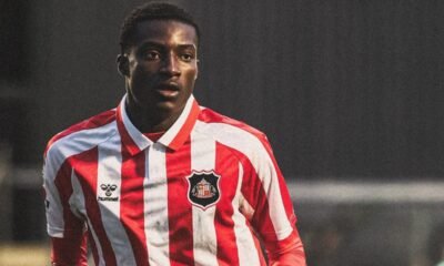 Juan Riquelme Angulo en su debut con el Sunderland Sub-21. Foto: Sunderland
