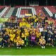 La Selección Femenina Sub-20 ganó en su debut en el Mundial. Foto: FEF