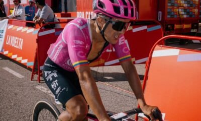 Richard Carapaz en La Vuelta. Foto: EF Pro Cycling