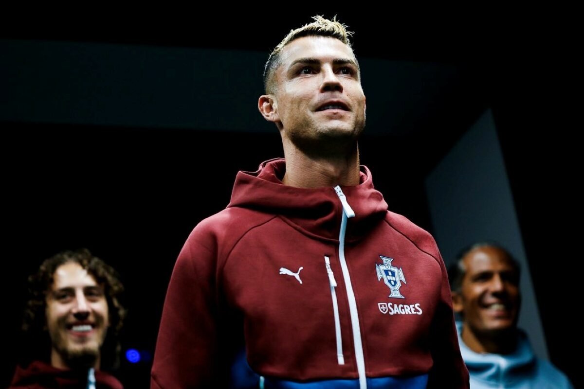 Cristiano Ronaldo previo a un partido con Portugal en la Nations League. Foto: Cristiano Ronaldo