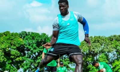 Sergio Quintero en un entrenamiento con Emelec. Foto: Emelec