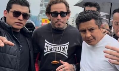 Chito Vera en el pesaje del HYPE EC. Foto Captura de pantalla