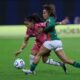 Claudia Roldán, de Dragonas, ante un jugadoras de Palmeiras. Foto: Dragonas