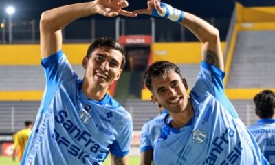 Franco Posse y Agustín Campana de Macará. Foto Macará