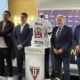 Isaac Álvarez en la presentación de la carrera Liga 10k. Foto Michael Rosero