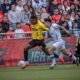 Tomás Rodríguez, de Barcelona, y Jesús Pretell, de Liga de Quito. Foto: BSC