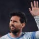 Lionel Messi en su despedida en Buenos Aires.