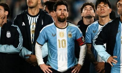 Lionel Messi en su partido de despedida de la Selección de Argentina. Foto Selección de Argentina