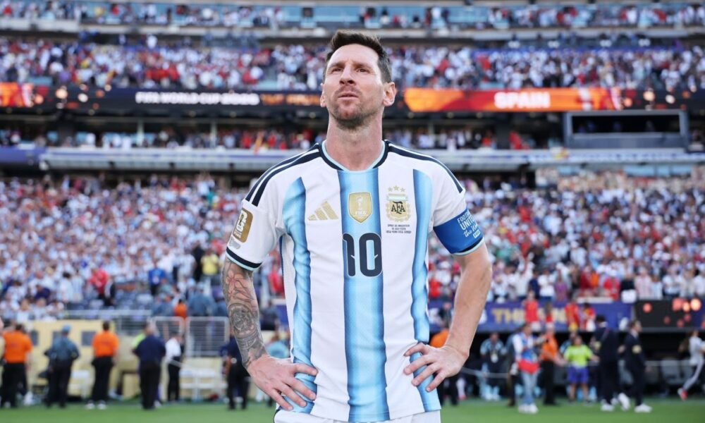 Lionel Messi en su último partido con la Selección de Argentina en el Mundial. Foto Selección de Argentina