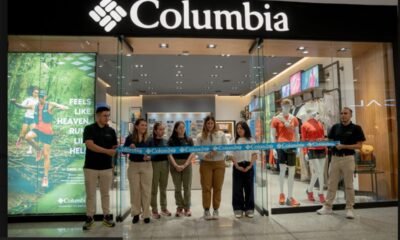 La inauguración del local de Columbia en Ambato. Foto: Cortesía