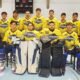 El equipo senior de hockey de Ecuador que compite en Paraguay 2026. Foto: FEP