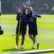 Pedro Vite en el entrenamiento con Pumas UNAM el domingo 18 de octubre. Foto Pumas UNAM