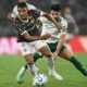 Tiago Silva, de Fluminense, y José Manuel López, de Palmeiras. Foto: Conmebol