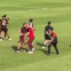 Jugadores de Vinotinto FC celebran la clasificación. Foto: Captura de pantalla