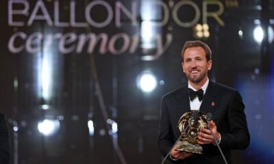 Harry Kane gana el Balón de Oro 2026. Foto: Captura de pantalla