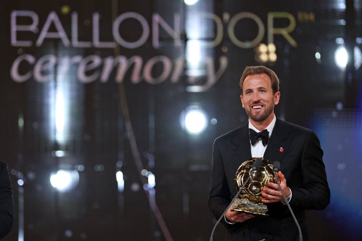 Harry Kane gana el Balón de Oro 2026. Foto: Captura de pantalla